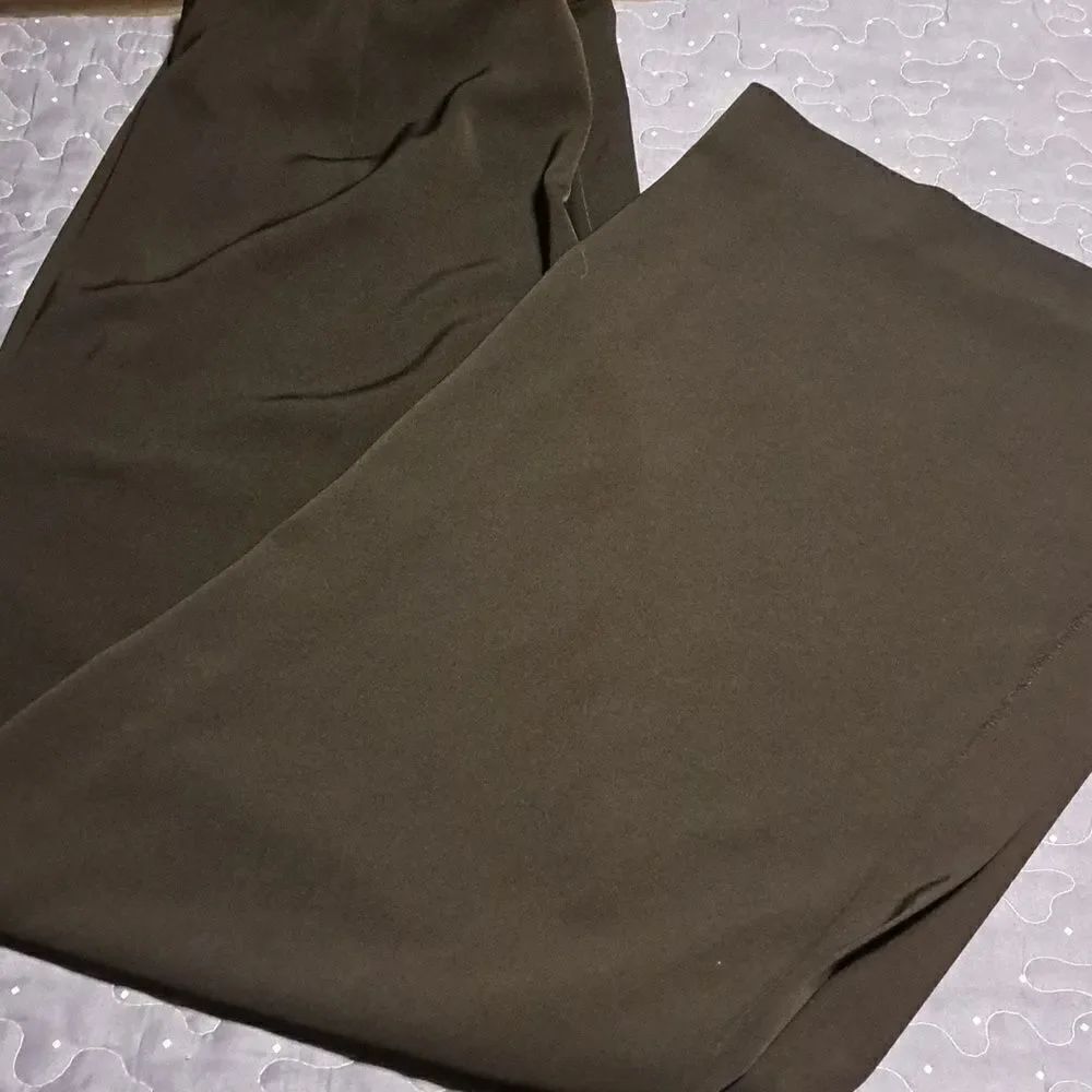New Directions black wide leg pants size 12